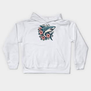 Fierce Island Vibes Shark Kids Hoodie